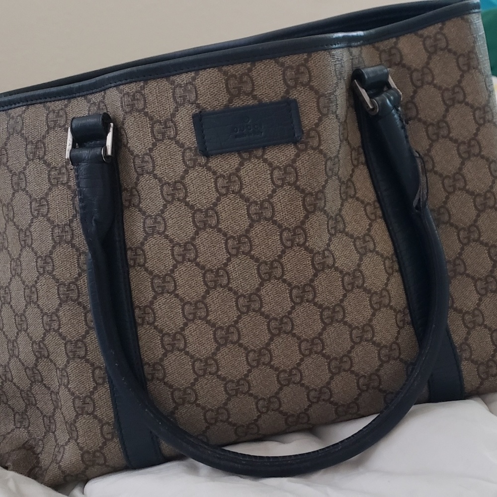 Original Vintage Gucci Monogram (greenaqua)